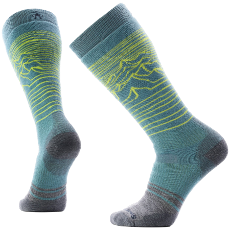 Гірськолижні шкарпетки Smartwool Snowboard Full Cushion Iguchi OTC Socks зелений Dusty Teal