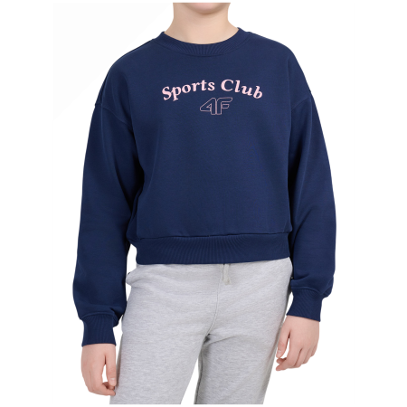 Дитяча толстовка 4F Sweatshirt F2708 Dark Blue темно-синій Dark Blue
