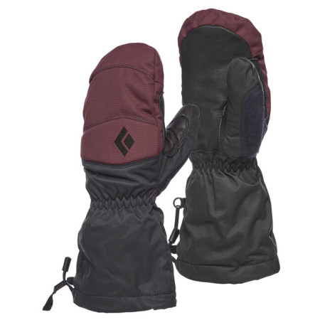 Dámské rukavice Black Diamond Women`s Recon Mitts červená Bordeaux