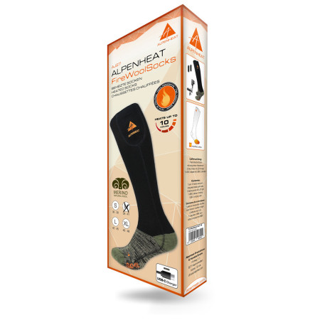 Шкарпетки з підігрівом Alpenheat Fire Wool Socks