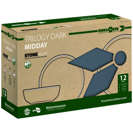 Набір посуду Brunner Midday Trilogy Dark