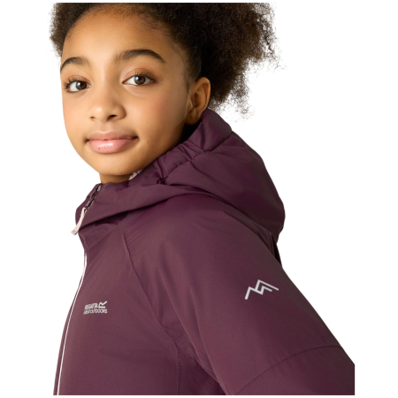 Дитяча зимова куртка Regatta Hillain Warm Lined Fig