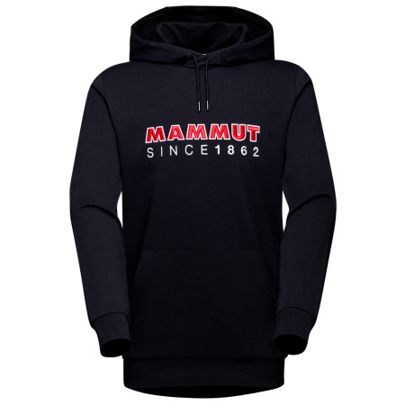Чоловіча толстовка Mammut ML Hoody Men Logo чорний black-spicy