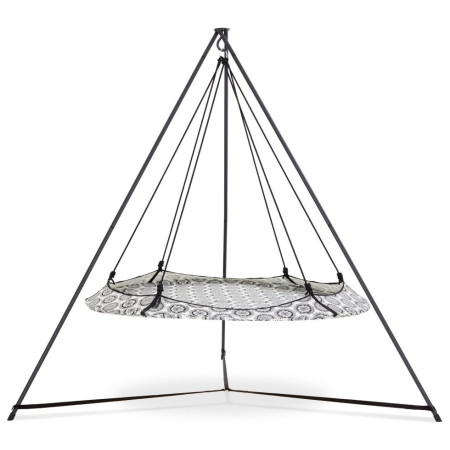 Гойдалка Hamaka.eu Hangout Pod SET чорний/білий