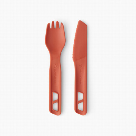 Набір столових приборів Sea to Summit Passage Cutlery Set 2 Piece червоний