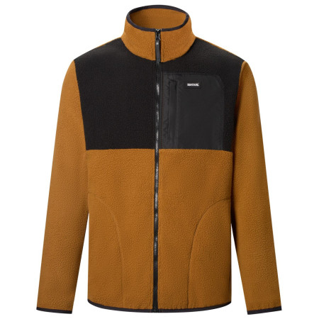 Чоловіча кофта Regatta Frankie Borg Colour Block коричневий/чорний Rich Tan/Blk