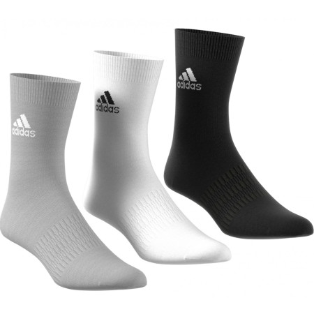 Шкарпетки Adidas Light Crew 3Pp сірий