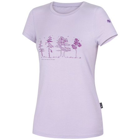 Жіноча футболка Zulu Bambus Nature 210 Short фіолетовий lilac