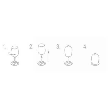 Стакан GSI Outdoors Glacier Stainless Nesting Wine