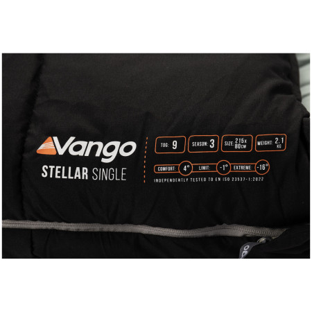 Трисезонний спальний мішок Vango Stellar Single