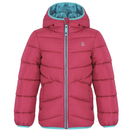Дитяча куртка Loap Inlas рожевий Pink