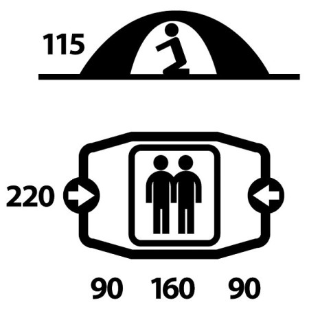 Намет Husky Falcon 2