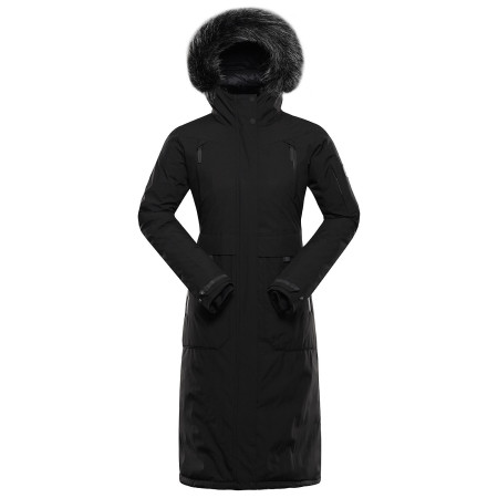 Жіноче зимове пальто Alpine Pro Wussa 2 чорний Black