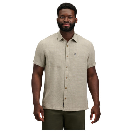 Чоловіча сорочка Black Diamond M Scenic Route Ss Shirt бежевий Pine Smoke-Chalk