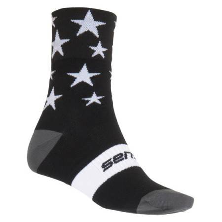 Шкарпетки Sensor Stars чорні/білі чорний/білий Black/White