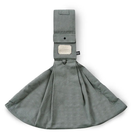Рюкзак для собаки FikaGo Sling сірий Quiet Stone