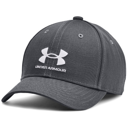 Дитяча кепка Under Armour B Essential Low Lockup Adj Pitch Gray