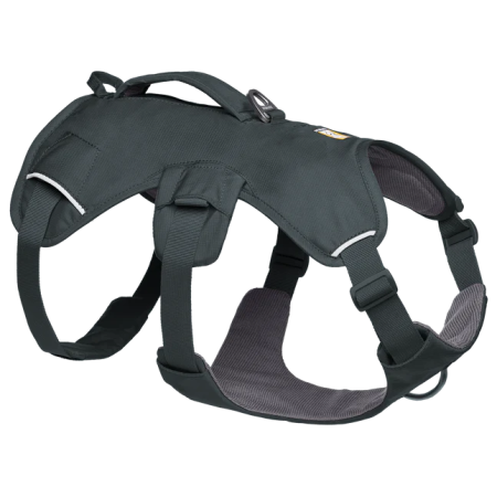 Шлея для собаки Ruffwear Web Master™ Harness чорний Basalt Gray