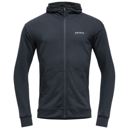 Чоловіча функціональна толстовка Devold Everyday Zip Hoodie Man чорний INK