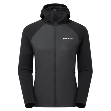 Жіноча зимова куртка Montane F Sirocco Lite Hoodie чорний BLACK