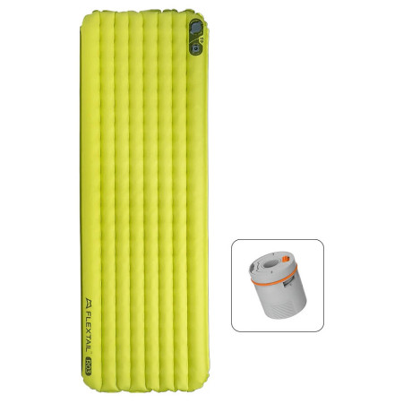Надувний килимок Flextail TINY Sleeping Pad R03 AVS - Regular Long 196 cm зелений Green