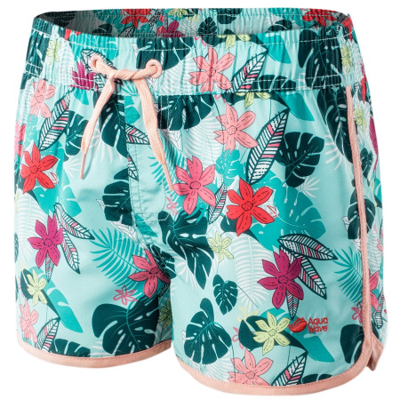Дитячий купальник Aquawave купальник Arra JR синій AQUA SPLASH FLOWER PRINT