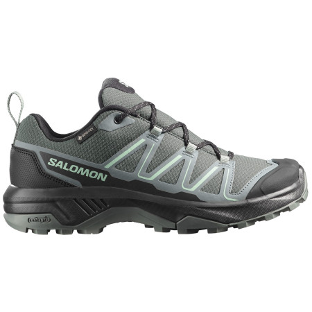 Жіночі трекінгові черевики Salomon Exraise Gtx W зелений/сірий Urban Chic / Black / Lichen