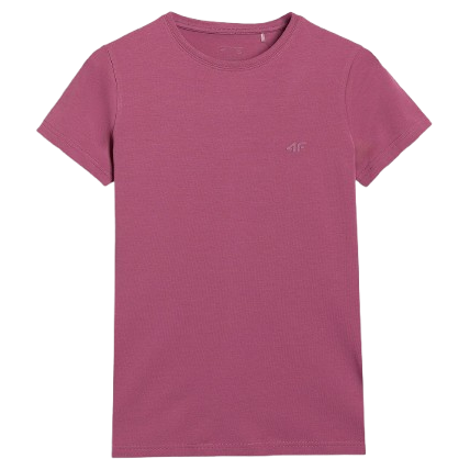 Жіноча футболка 4F Tshirt F2439 бордовий BURGUNDY