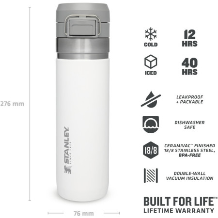 Термопляшка Stanley Go Flip 700 ml