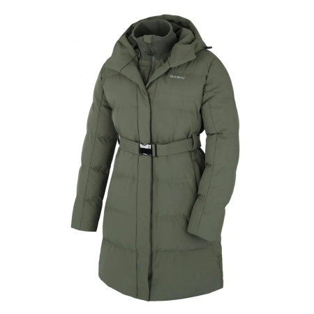 Жіноче пальто Husky Nerine L зелений khaki