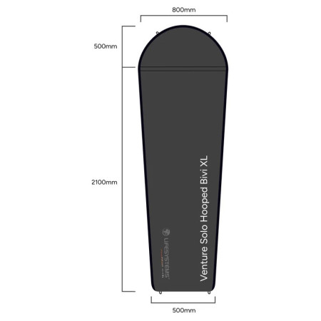 Бівуачний мішок Lifesystems Venture Solo XL Hooped Bivi