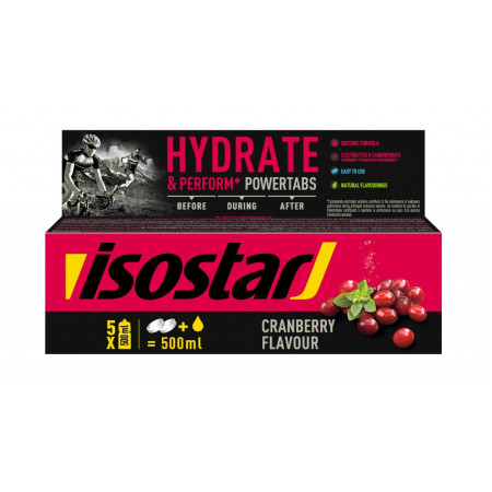 Енергетичні таблетки Isostar Hydrate&Perform powertabs