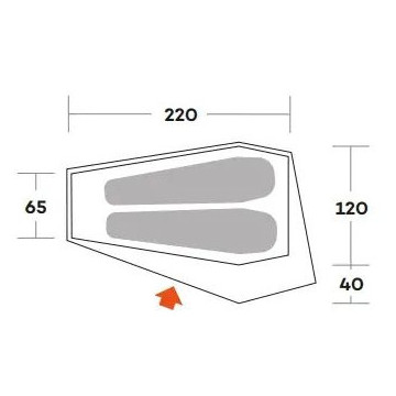 Туристичний намет Ferrino Piuma 2