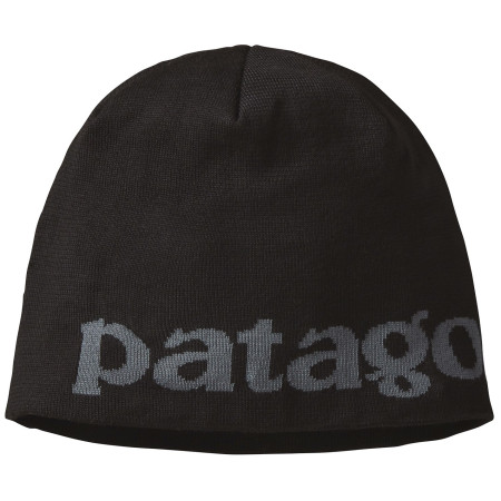 Зимова шапка Patagonia Beanie Hat чорний/сірий
