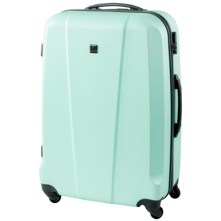 Kufr na kolečkách Elbrus Roma 110l světle modrá Bay/Eiffel tower