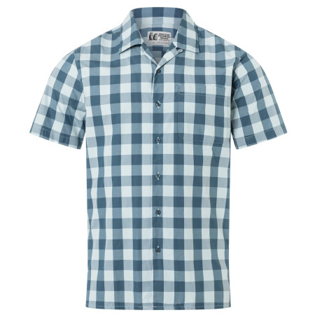 Чоловіча сорочка Marmot Muir Camp Novelty SS синій/білий