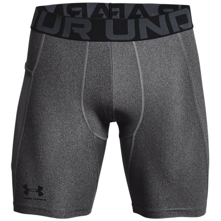 Чоловічі функціональні боксерки Under Armour HG Armour Shorts сірий Carbon Heather / / Black