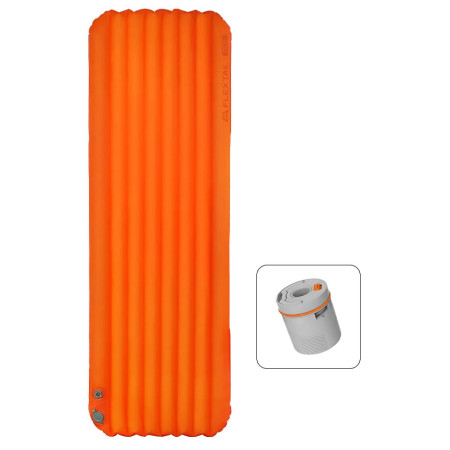 Надувний килимок Flextail TINY Sleeping Pad R05 AVS - Regular Long 196 cm помаранчевий Orange