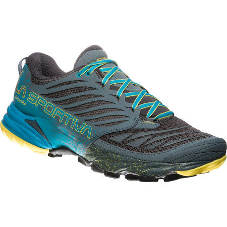 Pánské boty La Sportiva Akasha šedá/modrá 903614 slate/tropic blue