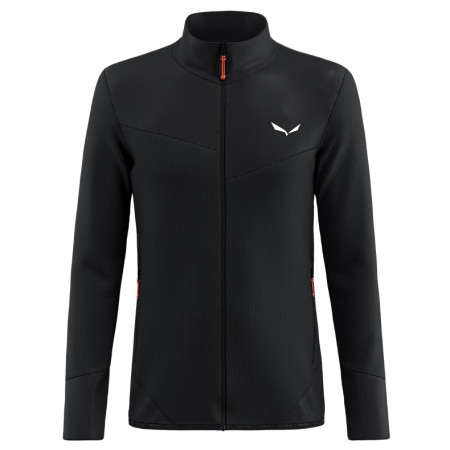 Чоловіча функціональна толстовка Salewa Puez Waffle Hyb Pl Jacket M чорний black out