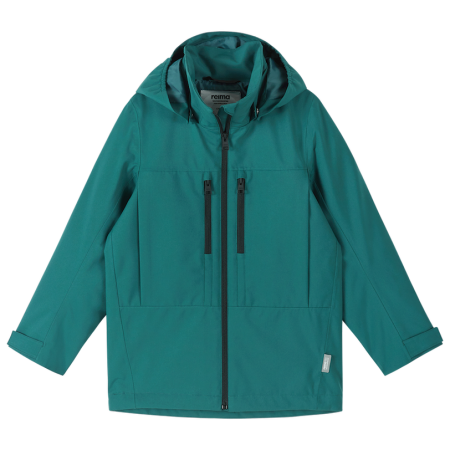 Дитяча водонепромокна куртка Reima Saarela Dark Teal темно-зелений Dark Teal