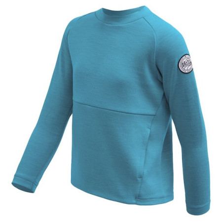 Дитяча функціональна толстовка Sensor Merino Upper Traveller Mint Blue світло-зелений Mint Blue