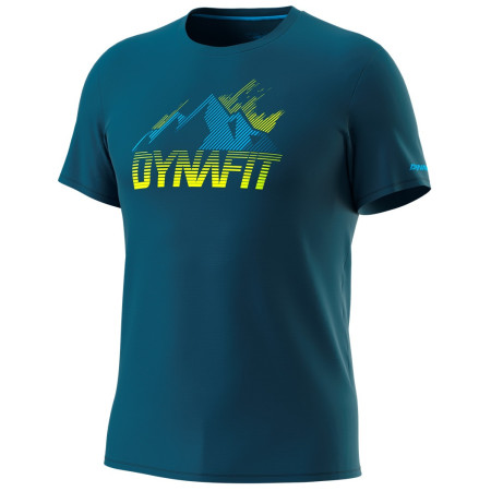 Чоловіча функціональна футболка Dynafit Transalper Graphic S/S Tee M синій