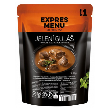 Готова їжа Expres menu Гуляш з оленини 300 г