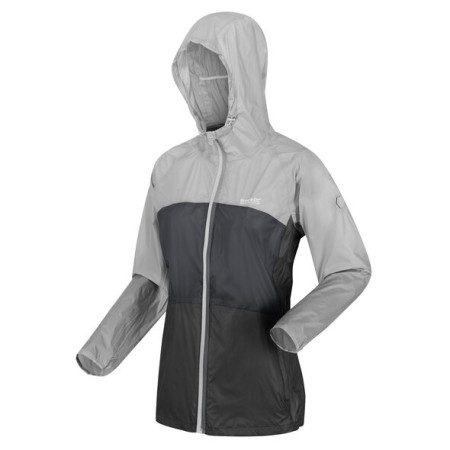 Жіноча куртка Regatta Pack It Pro Jkt сірий/чорний