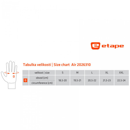 Чоловічі рукавички Etape Air