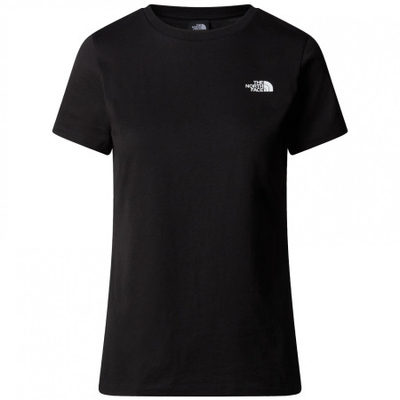 Жіноча футболка The North Face W S/S Simple Dome Slim Tee чорний