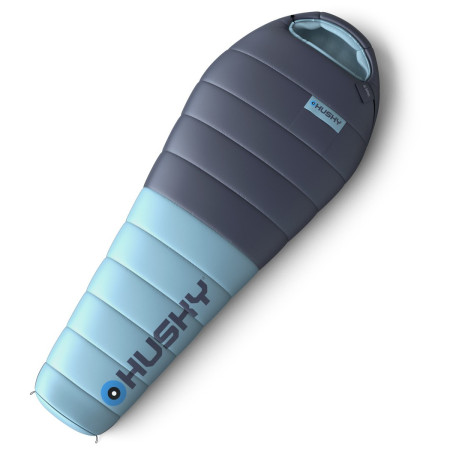 Пуховий спальник Husky Drape синій/блакитний Blue