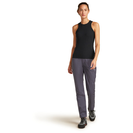 Жіноча майка Icebreaker W Mer Rib Lotus Tank