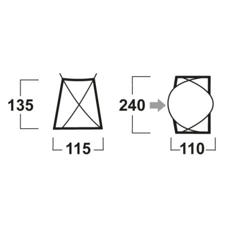 Тент Husky Blum 4 Blue